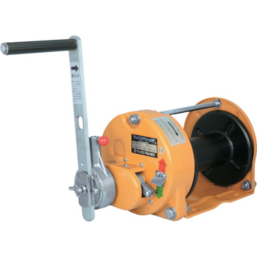 トラスコ中山 マックスプル ラチェット式手動ウインチ 109-1832(ご注文単位1台)【直送品】