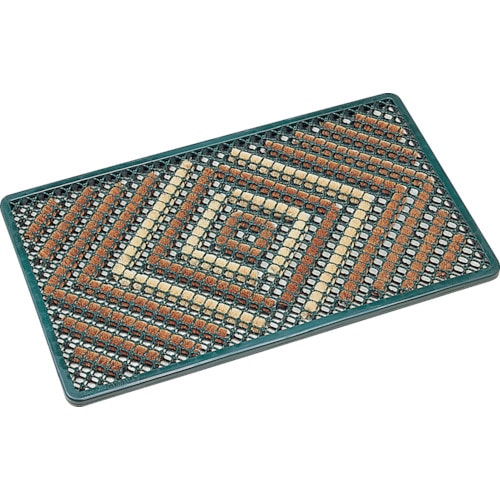 トラスコ中山 テラモト テラマットダイヤ 450×750mm グリーン(ご注文単位1枚)【直送品】