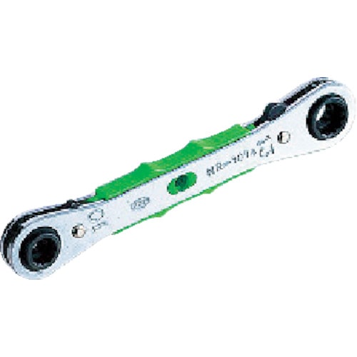 トラスコ中山 KTC 4サイズ板ラチェットレンチ(スタンダード)10×13・12×14mm(ご注文単位1個)【直送品】