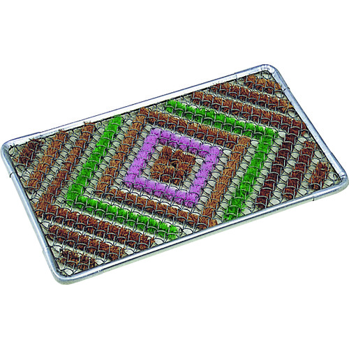 トラスコ中山 テラモト タンポポマット 360×600mm(ご注文単位1枚)【直送品】