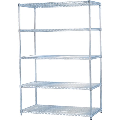 トラスコ中山 IRIS 539822 メタルラック(ポール径25) 1200×610×1790(ご注文単位1台)【直送品】