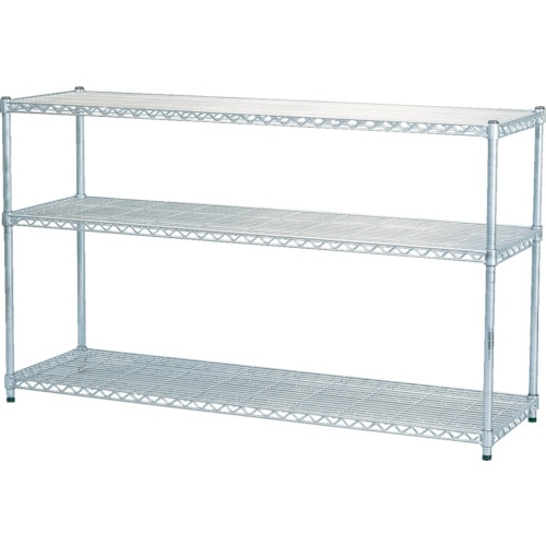 トラスコ中山 IRIS 539750 メタルラック(ポール径25) 1500×460×900(ご注文単位1台)【直送品】