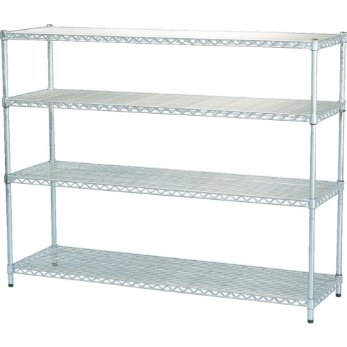 トラスコ中山 IRIS 539770 メタルラック(ポール径25) 1500×460×1200(ご注文単位1台)【直送品】