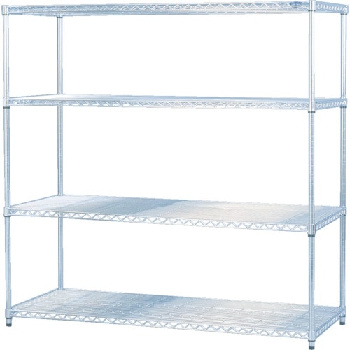 トラスコ中山 IRIS 539823 メタルラック(ポール径25) 1500×610×1510(ご注文単位1台)【直送品】