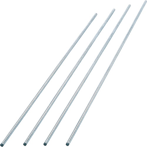 トラスコ中山 IRIS 540358 メタルラック用ポール 径25×1510（ご注文単位1本）【直送品】