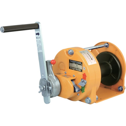 >トラスコ中山 マックスプル ラチェット式手動ウインチ 109-1816(ご注文単位1台)【直送品】