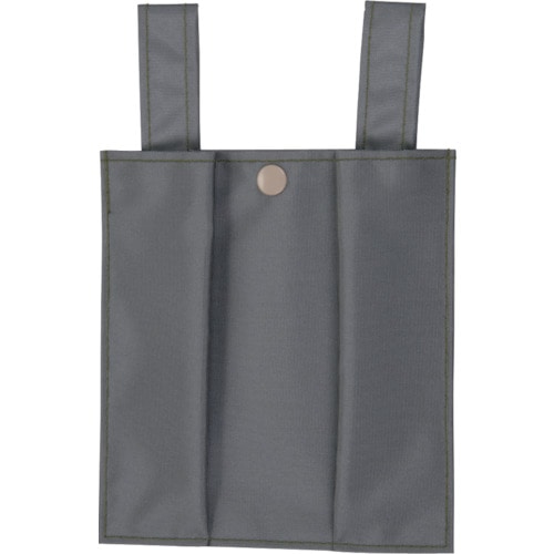 トラスコ中山 ツヨロン 安全帯用ロープ収納袋 銀色(ご注文単位1枚)【直送品】