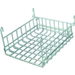 トラスコ中山 IRIS 539426 メタルラック棚下バスケット MR-A4B(ご注文単位1個)【直送品】