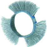 トラスコ中山 MRA エアグラインダー用 ワイヤーホイール(中目) 160-9028(ご注文単位1個)【直送品】