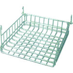 トラスコ中山 IRIS 539427 メタルラック棚下バスケット MR-B4B(ご注文単位1個)【直送品】