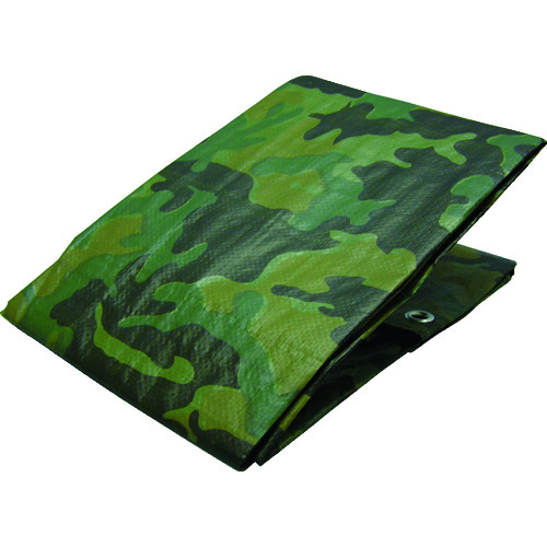 トラスコ中山 ユタカメイク カラーシート #2000迷彩シート 1.8×2.7m(ご注文単位1枚)【直送品】