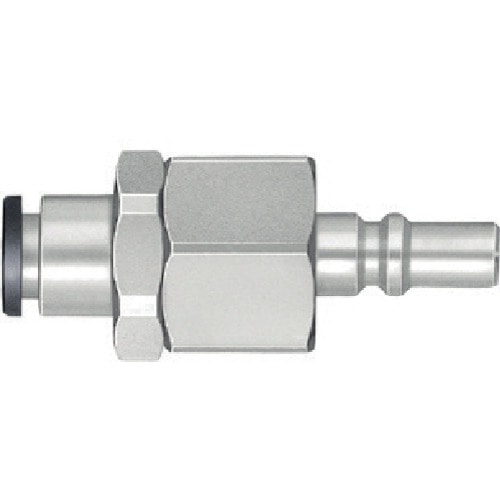 トラスコ中山 日東 スモールカプラ チューブフィッター付適合チューブ外径(mm)8(51366)（ご注文単位1個）【直送品】