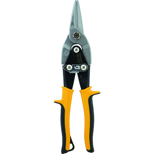 トラスコ中山 デンサン 金切バサミストレートカット(ご注文単位1個)【直送品】