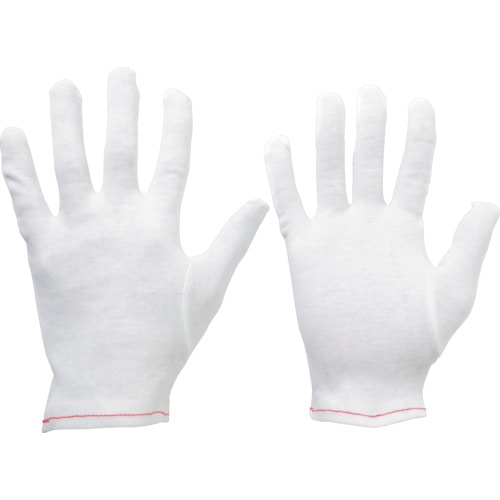 トラスコ中山 ミドリ安全 綿スムス(マチなし)12双入 Lサイズ(ご注文単位1袋)【直送品】