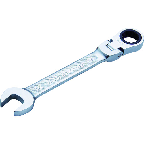 トラスコ中山 KTC ラチェットコンビネーションレンチ(首振りタイプ) 14mm(ご注文単位1個)【直送品】