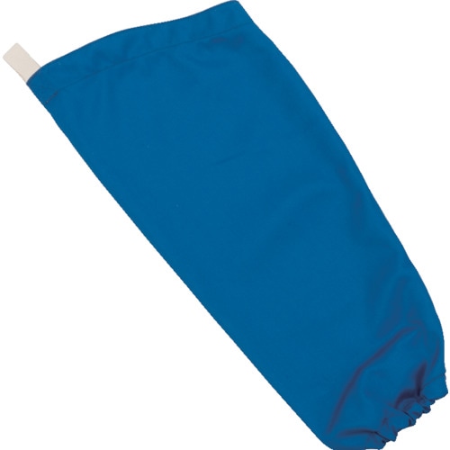 トラスコ中山 マックス マックディフェンス難燃腕カバー ブルー 252-2453(ご注文単位1組)【直送品】