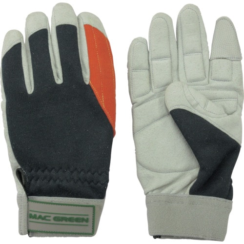 トラスコ中山 マックス 森の定番 防振・耐切創手袋 Mサイズ(ご注文単位1組)【直送品】