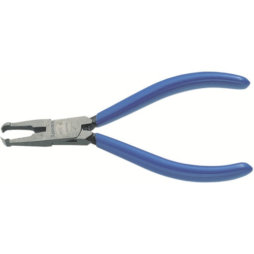 トラスコ中山 スリーピークス ニッパ(プラスチック用) ミニトップカッター(バネ付) 117mm 刃幅5mm(ご注文単位1個)【直送品】