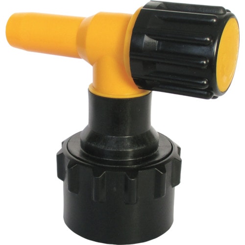 トラスコ中山 ミヤサカ ワンタッチ給油栓 コッくんPタイプ ツマミ黄色 754-9148(ご注文単位1個)【直送品】