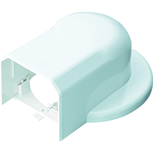 トラスコ中山 因幡電工 ウォールコーナーAC用 ホワイト 適合エアコンキャップツバ外径φ108以下(ご注文単位1個)【直送品】