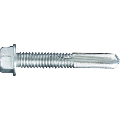 トラスコ中山 MIYAGAWA 高耐食ドリルねじ六角No.5 MRX 5.5X65 4本入(ご注文単位1袋)【直送品】