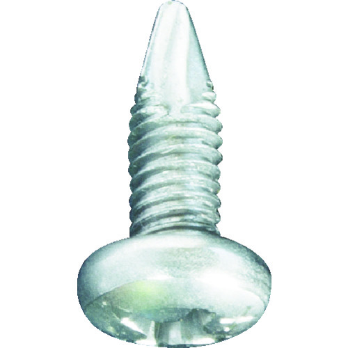 トラスコ中山 MIYAGAWA 薄板専用ドリルねじナベ バリスター 4X13 33本入(ご注文単位1袋)【直送品】