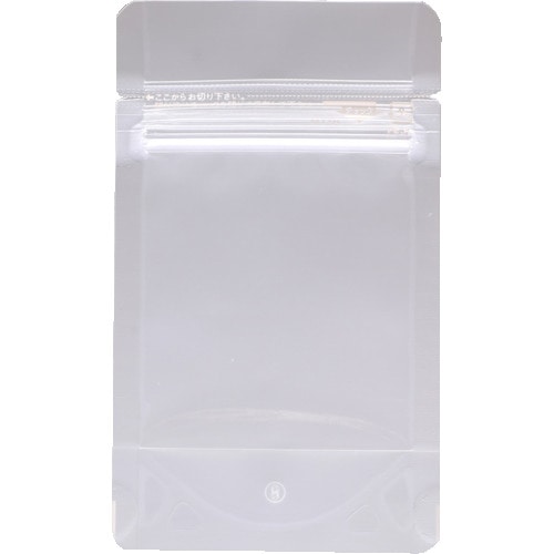 トラスコ中山 セイニチ チャック付ポリ袋 ラミジップ 簡単開封ナイロンタイプ 縦260×横180mm ガゼット幅53mm 50枚入(ご注文単位1袋)【直送品】