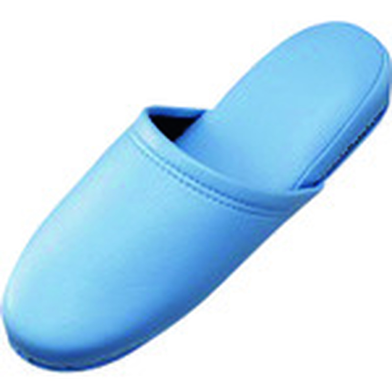 トラスコ中山 JTX 365380)スリッパ10足組 ブルー N117J-BL (ご注文単位1セット)【直送品】