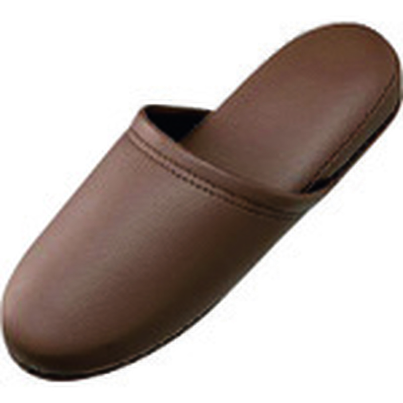 トラスコ中山 JTX 366059)スリッパ30足組 Cブラウン N117J-CB3P(ご注文単位1箱)【直送品】