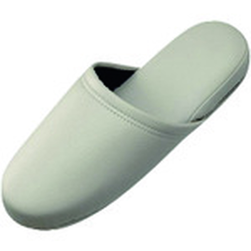 トラスコ中山 JTX 365381)スリッパ10足組 ホワイトグレー N117J-WHGY(ご注文単位1セット)【直送品】