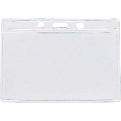 トラスコ中山 西敬 名札ケース名刺サイズ10枚入（ご注文単位1組）【直送品】