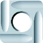 トラスコ中山 富士元 フェイス加工用Nタイプ精密級チップ NK2001(ご注文単位12個)【直送品】