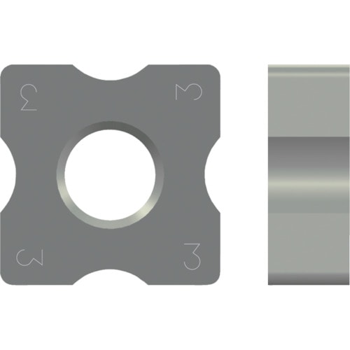 トラスコ中山 富士元 R面取り用チップ サーメット 1R NK2001(ご注文単位12個)【直送品】