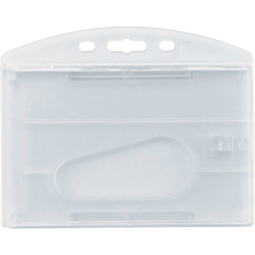 トラスコ中山 西敬 名札ケースハードタイプID用ダブル10枚入(ご注文単位1組)【直送品】