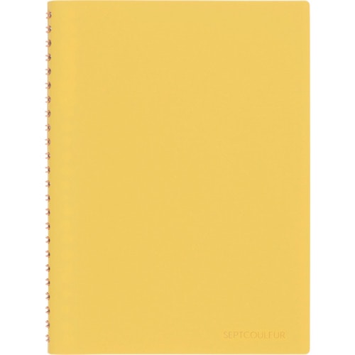 トラスコ中山 マルマン A5 ノート セプトクルール イエロー(ご注文単位1冊)【直送品】