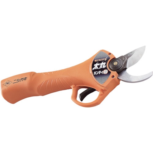 トラスコ中山 ニシガキ 太丸ハンディー25(充電式剪定鋏)バッテリー・充電器付き（ご注文単位1台）【直送品】