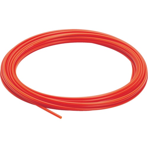 トラスコ中山 ピスコ ナイロンチューブ オレンジ 4×2.5 100M(ご注文単位1巻)【直送品】