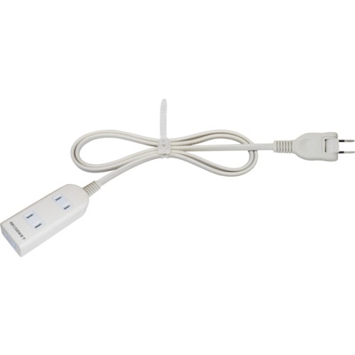 トラスコ中山 ノア 3ケ口延長コード5m白(ご注文単位1本)【直送品】