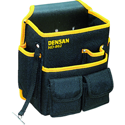 トラスコ中山 デンサン 電工キャンバスハイポーチ 432-7021(ご注文単位1個)【直送品】