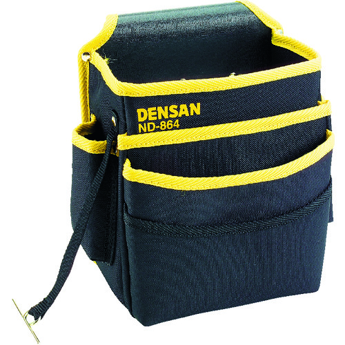 トラスコ中山 デンサン 電工キャンバスハイポーチ 432-7047(ご注文単位1個)【直送品】