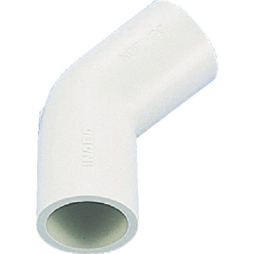 トラスコ中山 因幡電工 ネオドレンエルボ45° 761-4799(ご注文単位1個)【直送品】