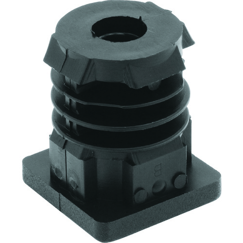 トラスコ中山 ELESA 角パイプ用 エンドキャップ(ご注文単位1個)【直送品】