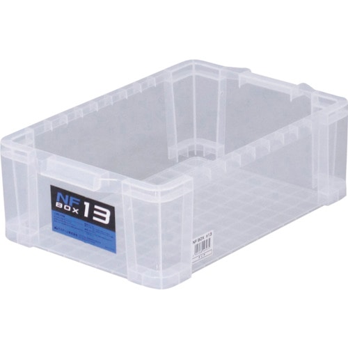 トラスコ中山 JEJアステージ NFボックス #13 クリア(ご注文単位1個)【直送品】