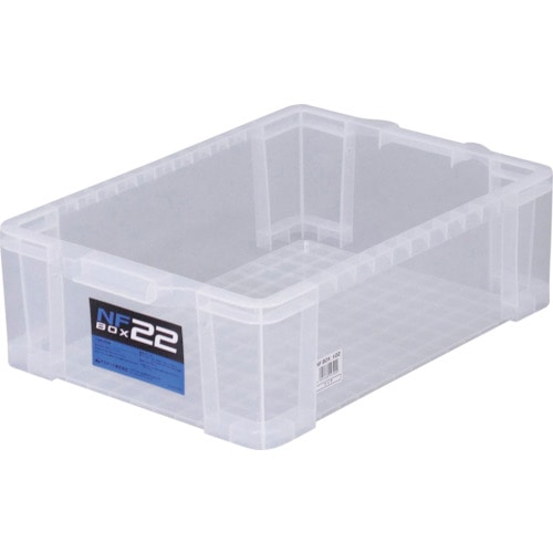 トラスコ中山 JEJアステージ NFボックス #22 クリア(ご注文単位1個)【直送品】