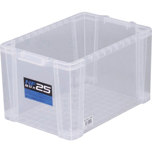 トラスコ中山 JEJアステージ NFボックス #25 クリア(ご注文単位1個)【直送品】