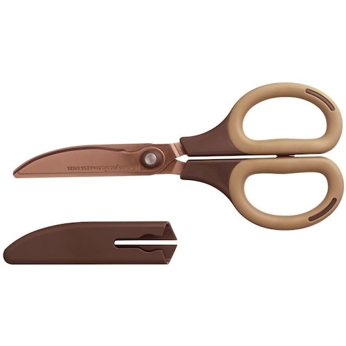 トラスコ中山 ナカバヤシ サクットカット ヒキギリチタンコート モカ(ご注文単位1本)【直送品】