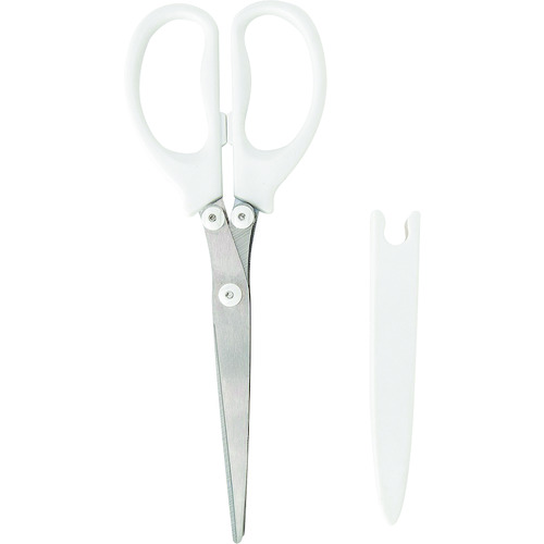 トラスコ中山 ナカバヤシ シュレッダ-ハサミ /ホワイト(ご注文単位1個)【直送品】