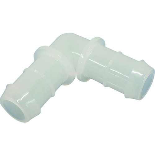 トラスコ中山 アラム チューブ継手 樹脂製コネクター NジョイナーL型 NJL06 PVDF 適合チューブ内径6mm（ご注文単位1袋）【直送品】