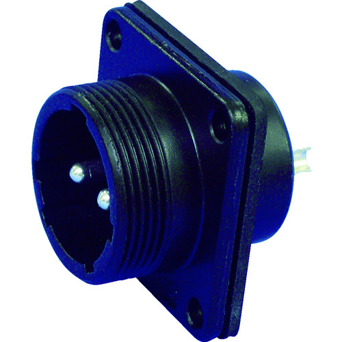 トラスコ中山 七星 防水メタルコネクタ NJW-20シリーズ 2極 RM(ご注文単位1個)【直送品】