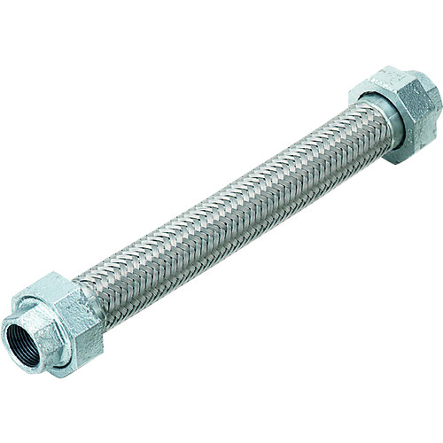 トラスコ中山 NFK フィットユニオン式フレキシブルホース(無溶接式) ユニオンFCMB 20A×300L(ご注文単位1本)【直送品】